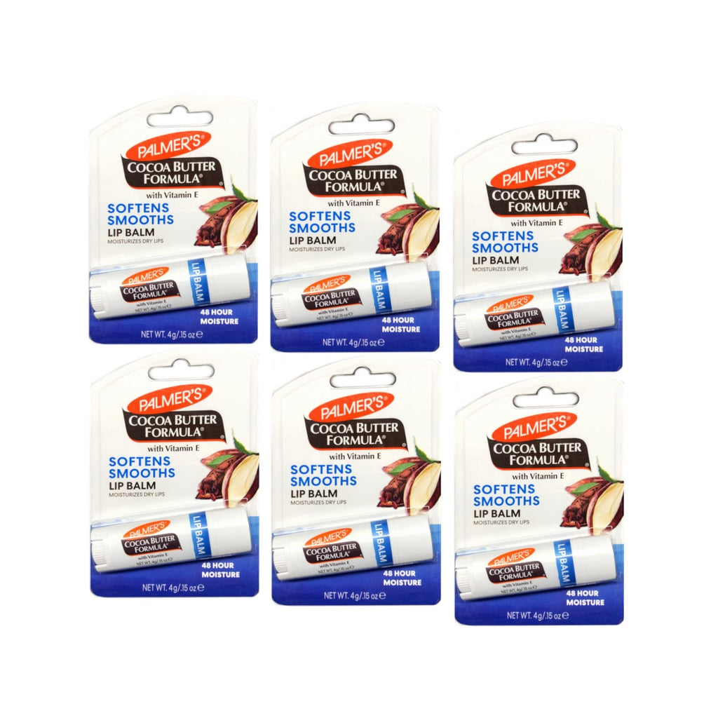 Buy now Palmer's Cocoa Butter Formula Moisturizing Lip Balm 0.15 oz (Pack of 6) at indiglob india