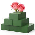 6-Pack Floral Foam Blocks, Green Planter Styrofoam for Artificial Flowers