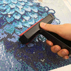 5D Diamond Painting Roller Pressing Paint Runner Kit Rhinestone Embroidery Paintings Accessory Tightly Paste Paint Tool for Kid Adult DIY Full Drill Partial Drill