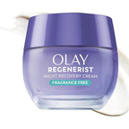 Olay Night Cream for Face, Anti-Aging Face Moisturizer for Women - Fragrance-Free Skin Care, Anti-Wrinkle, Exfoliate, Smooths Texture - Triple Collagen Cream, Niacinamide, Pro-Vitamin B5, 1.7Oz