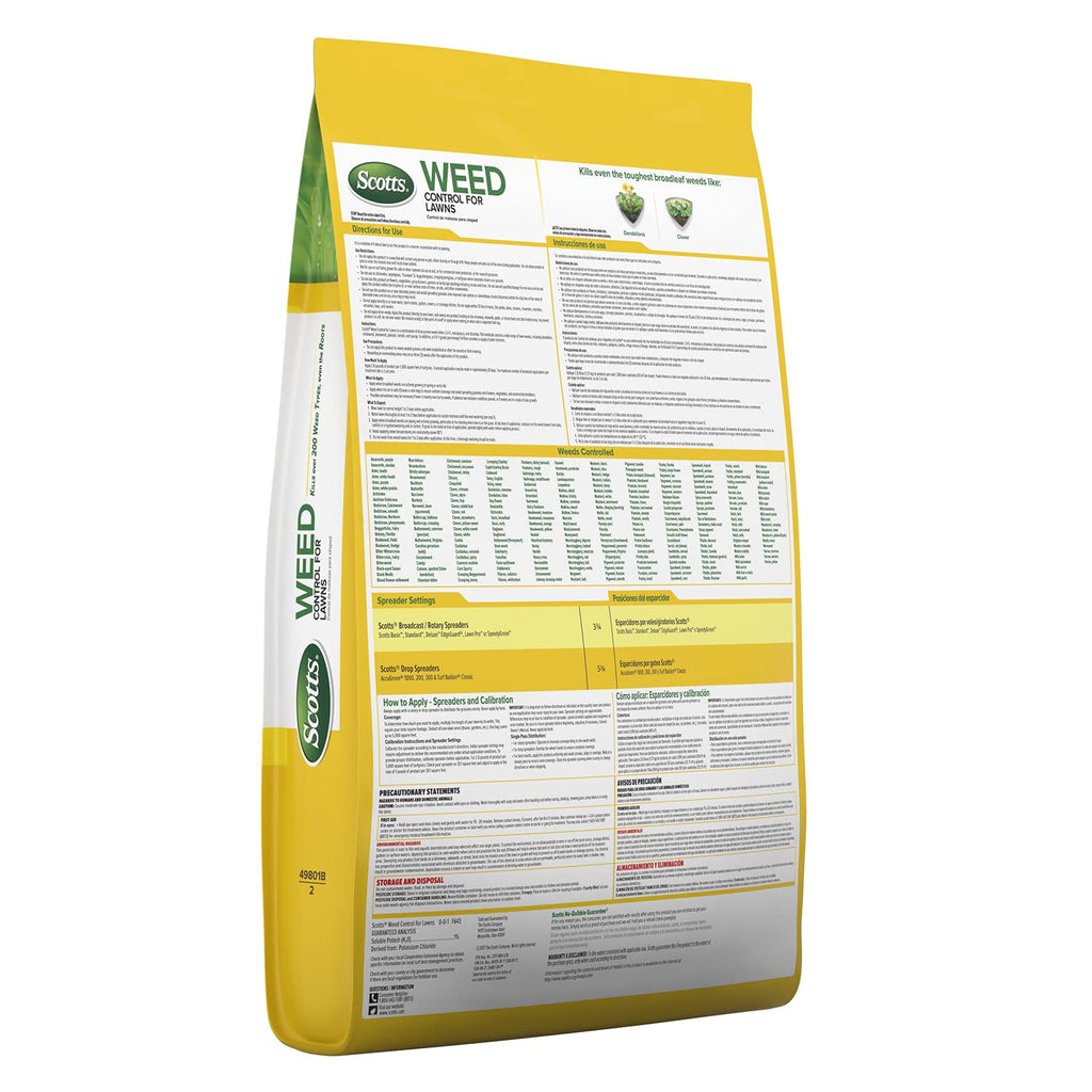 Scotts Weed Control for Lawns, 14 lbs.