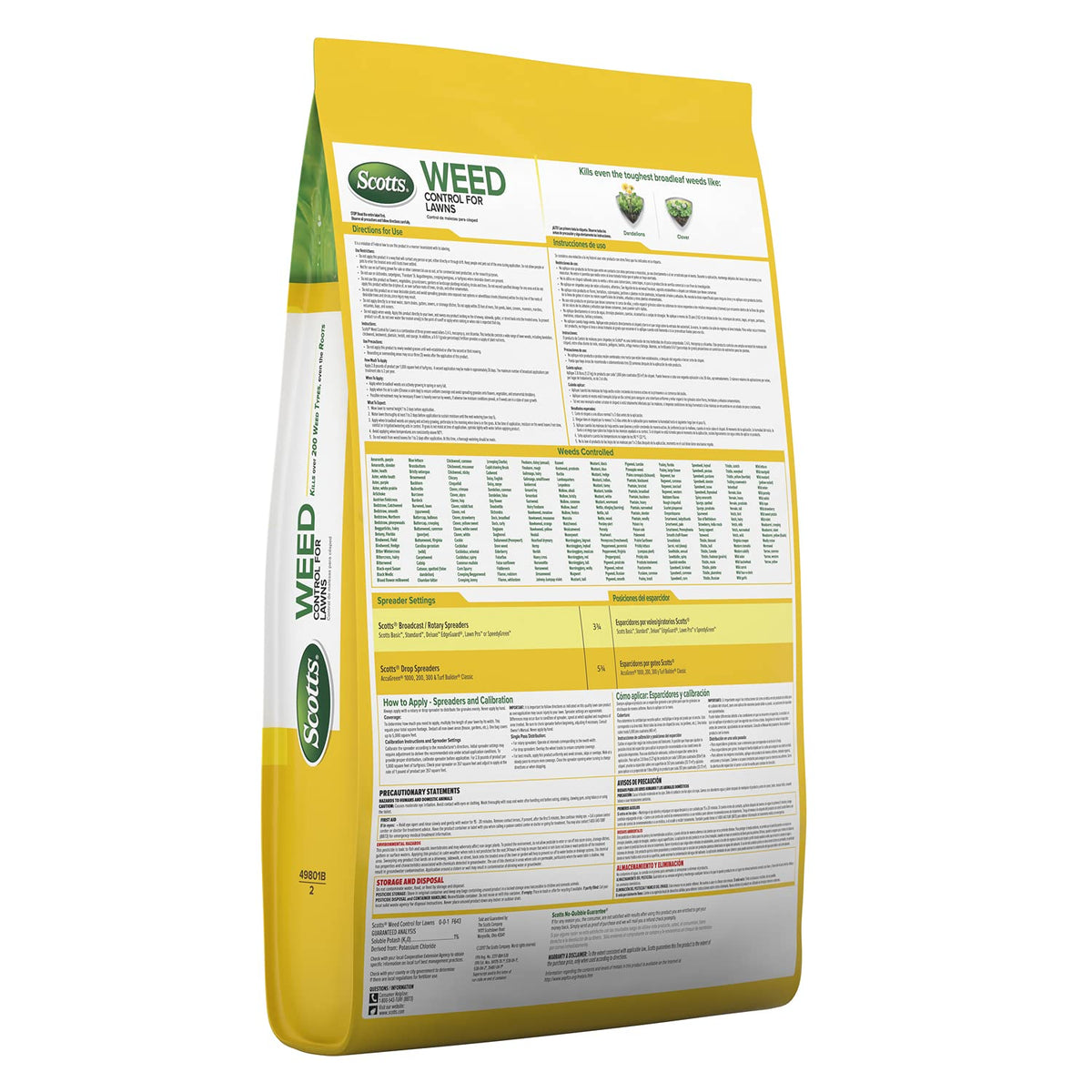 Scotts Weed Control for Lawns, 14 lbs.