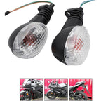 Buy now motoparty Motorcycle Turn Signals For KAWASAKI EX250R NINJA 250R KLX250S KLX250SF VN650 Vulcan S Front/Rear Turn Signal Indicator Light Blinker Lamp Motorcycle,(Transparent Shell) Transparent Shell at indiglob india
