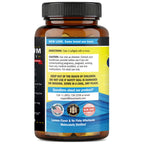 Triple Strength Omega 3 Fish Oil 3000mg for Women and Men, 180 Softgels | High Potency Omega 3 Supplement, Burpless Lemon Flavor Fish Oil - 2250mg Essential Fatty Acids with DHA & EPA, Wild Caught