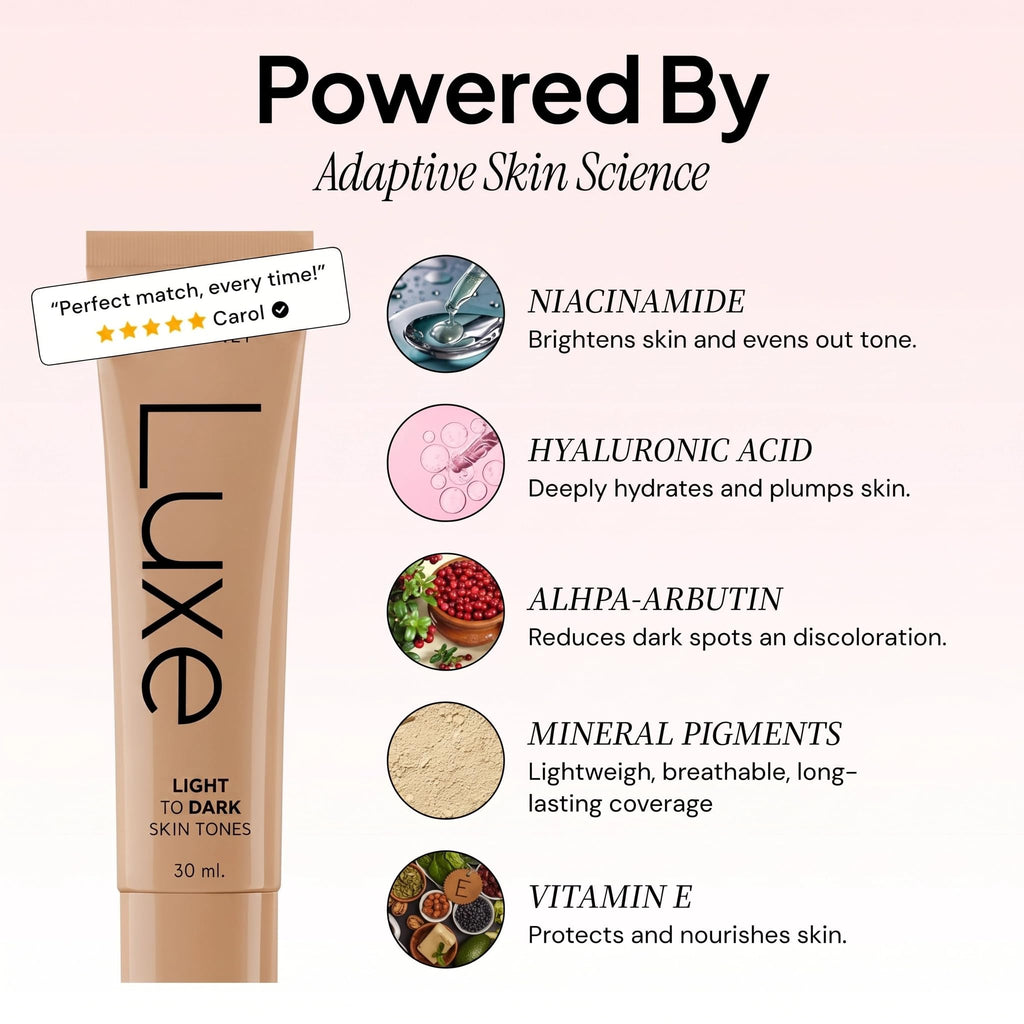 Luxe Color Changing Foundation – Medium