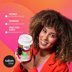 Salon Line, Hair Cream, Leave-In, Curl, Intense Definition Styling Cream, Wavy 35.27 Oz
