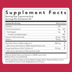 Beets+ Gummies - Premium Beet Root Powder, Grape Seed Extract and Vitamin C - Supports Healthy Blood Pressure and Heart Health - Low Sugar Nitric Oxide and Circulation Supplement - 50 Gummies