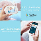 Buy now Motorola indoor Baby Smart Video Baby Monitor with Wi-Fi & 3.5" Color LCD Parent Unit, Night Vision, Two-Way Audio, Room Temperature Display & 5 Lullabies, MBP668CONNECT, 720p at indiglob india