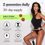 Lemme Tone Metabolism & Body Toning Gummies, 30-Day Supply | Clinically Studied Chromium & B12, Blood Sugar & Weight Management Support, Watermelon Apple Flavor