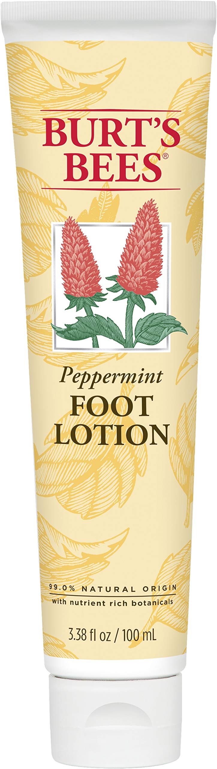 Buy now Burt's Bees Peppermint Oil Foot Lotion, 3.38 Oz (Package May Vary) at indiglob india