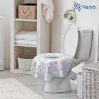 Buy now Toilet Seat Covers Disposable - 20 Pack - Waterproof, Ideal for Kids and Adults – Extra Large, Individually Wrapped for Travel, Toddlers Potty Training in Public Restrooms (Dinosaurs, 20) at indiglob india