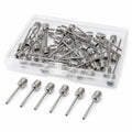 CIZEBO Ball Pump Needles 40pcs, Air Pump Needles for Basketball Inflating, Inflation Sports Pin