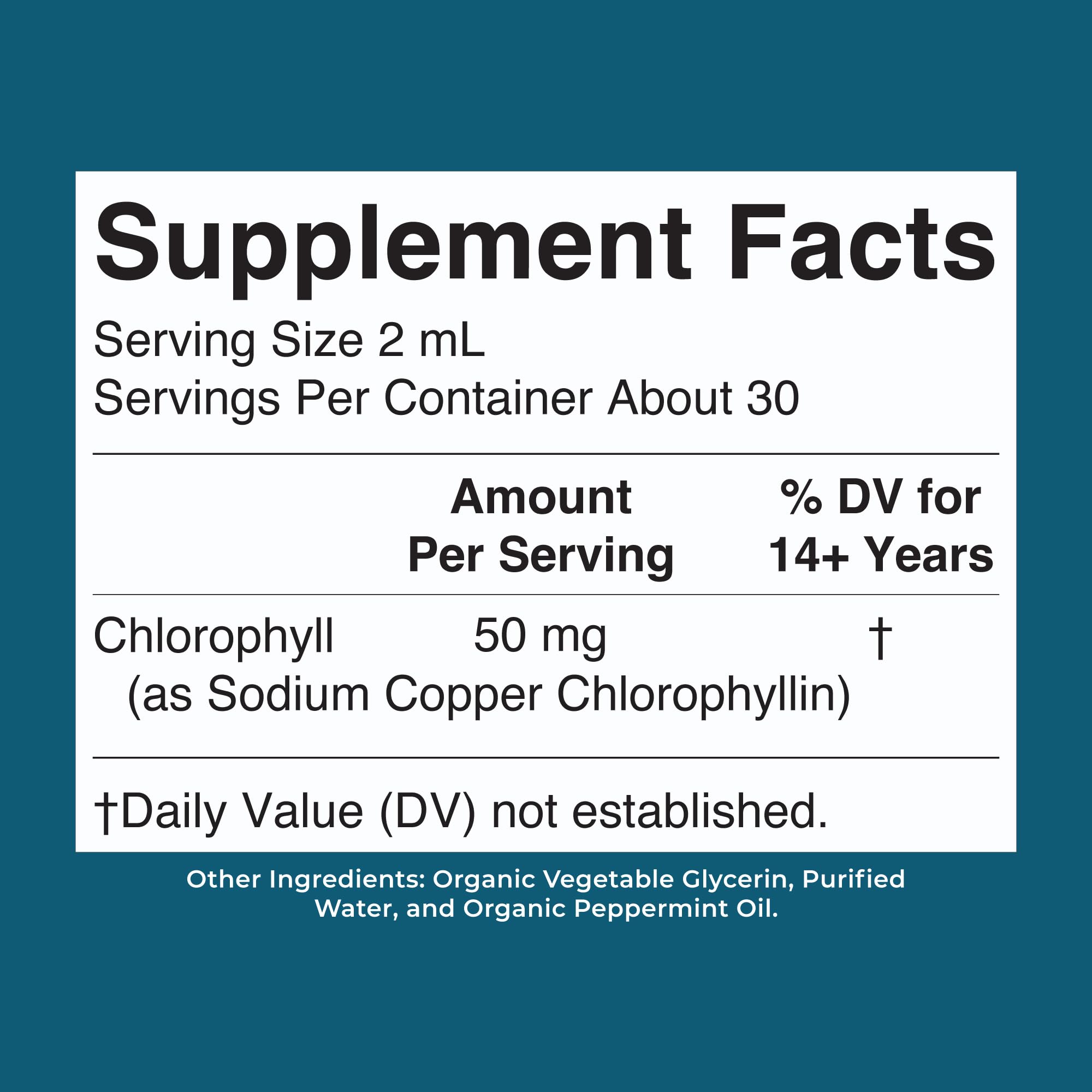 MaryRuth's Chlorophyll Liquid Drops, Delicious Minty Flavor, Vegan, 2 Fl Oz | Clean Label Project Certified®, Vegan, Non-Diluted Liquid Chlorophyll, Mulberry Derived Supplement for Ages 14+, Non-GMO