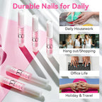 Buy now Makartt Super Strong Nail Glue for Press On Nails: Professional Acrylic Nails Nail Adhesive Bond Nail Tips Glue for Stick On Nails Long Lasting Nail Glue for Fake Nails Broken Nails Repair 10Pcs at indiglob india