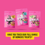 Bonkers Bites Paw Lickin Grain-Free Chicken Crunchy Cat Treats, 30 oz tub