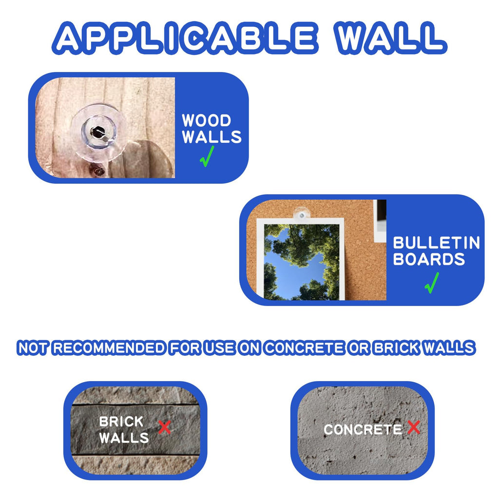200 Pack Clear Tacks, Heavy Duty Decorative Push Pins for Cork & Bulletin Boards, Transparent Thumbtacks in Reusable Storage Box