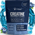 Creatine Gummies for Women & Men, Creatine Monohydrate Gummies, Blueberry | 30 Servings, 5g per Serving Creatine for Women, Muscle Growth, Strength & Recovery, Chewable Gummy Creatine for Men, 1 Pack