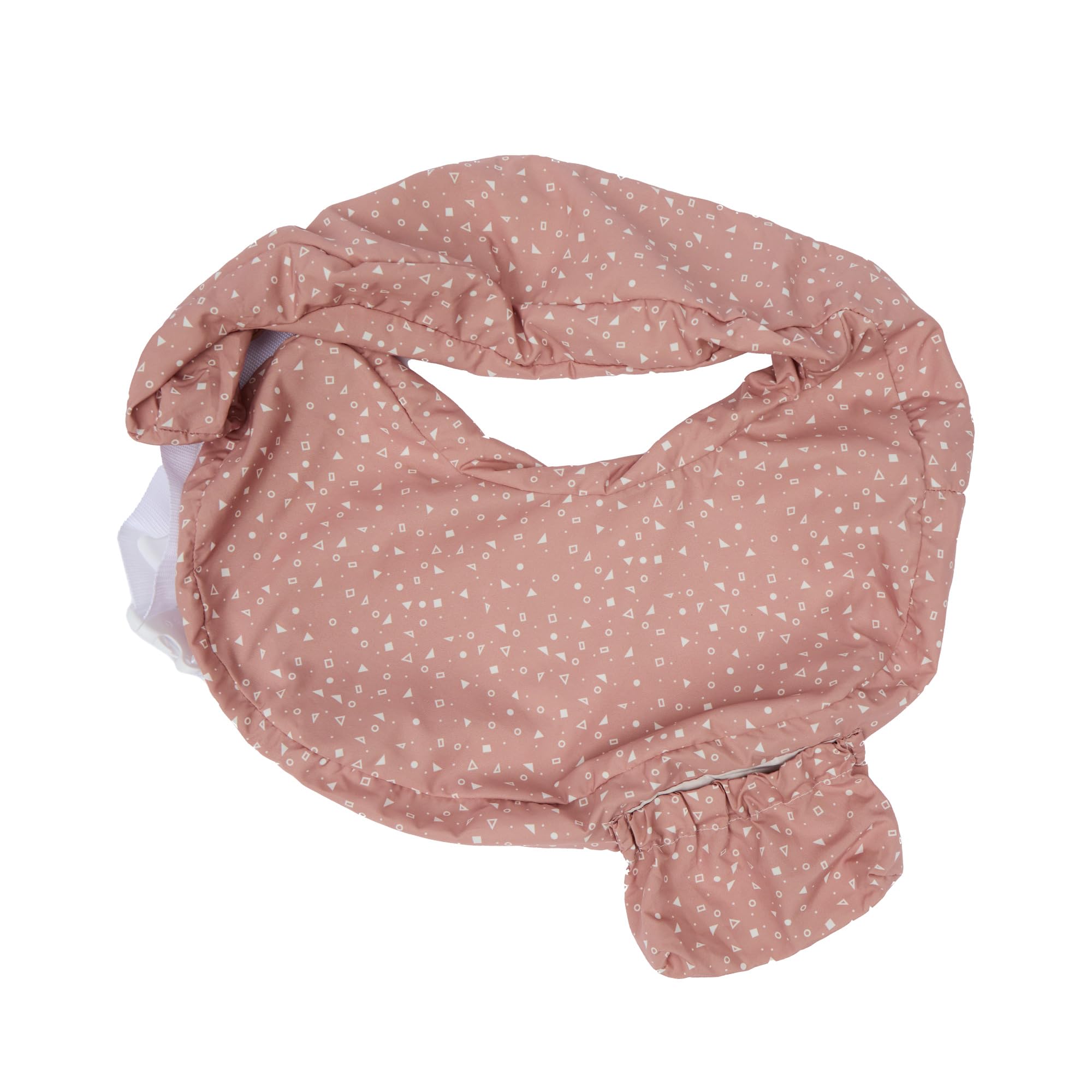 Buy now My Brest Friend Original Nursing Pillow Cover - Slipcovers for Baby - Adjustable Fit, Easy Care, Durable - Original Nursing Pillow Not Included, Fireworks Dusty Rose Geo Original at indiglob india