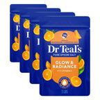 Dr Teal's Pure Epsom Magnesium Salt Soak, Glow & Radiance with Vitamin C & Citrus Essential Oils, 3 lbs