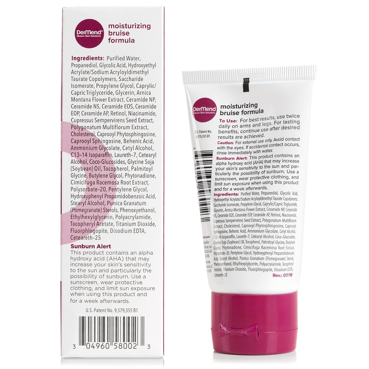 Dermend Arnica Bruise Cream 2.5 oz. - Mature Skin Solution with Vitamin K | Arnica bruise cream with vitamin K, retinol & ceramides improves bruise appearance on thin, mature skin.