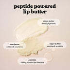 eos Vanilla Cashmere Lip Butter Plumping Peptides Smoothing Shea Butter 0.35 oz