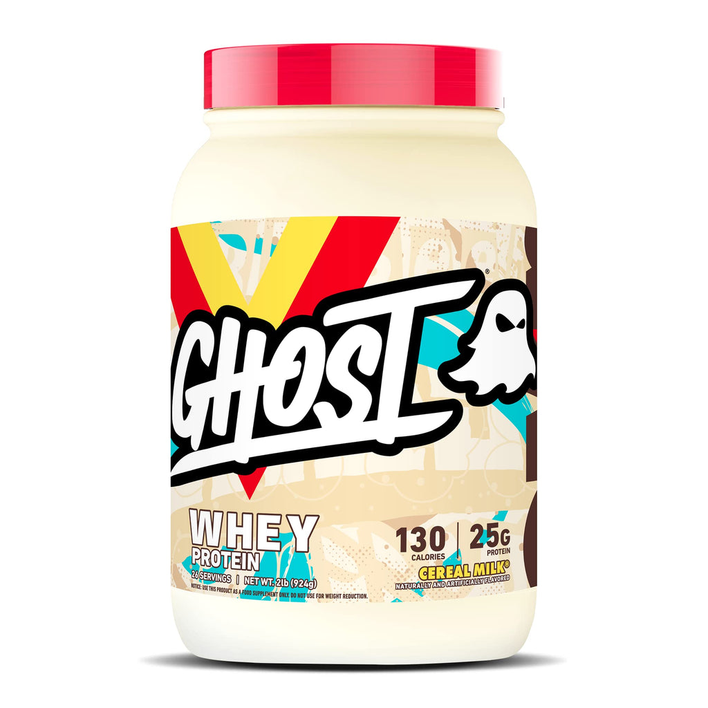 Buy now GHOST Whey Protein Powder, Oreo - 2LB, 25G of Protein - Whey Protein Blend -Post Workout Fitness & Nutrition Shakes, Smoothies, Baking & Cooking - Cookie Pieces Inside Cereal Milk at indiglob india