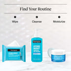 Neutrogena Hydro Boost Cleansing Wipes Makeup Remover, 25 Ct | Micellar Cleansing Cloths, Gently Removes Oil, Dirt, Waterproof Makeup, Hydrating Hyaluronic Acid
