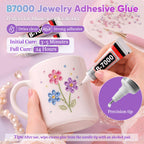 70000Pcs Bedazzling Kit 2 Boxes with Rhinestones for Bedazzling, DIY Crafts