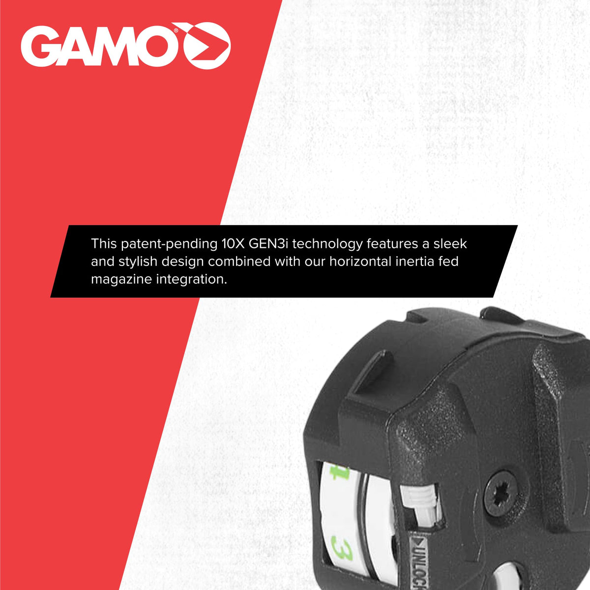 Gamo Swarm 10X GEN3i Magazine - .22 Cal - 10‑Round