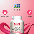 Buy now Jarrow Formulas Citrus Bergamot 500 mg - 60 Servings (Veggie Caps) - Antioxidant Support for Cardiovascular & Metabolic Health - Dietary Supplement - Gluten Free - Use QH-Absorb at indiglob india