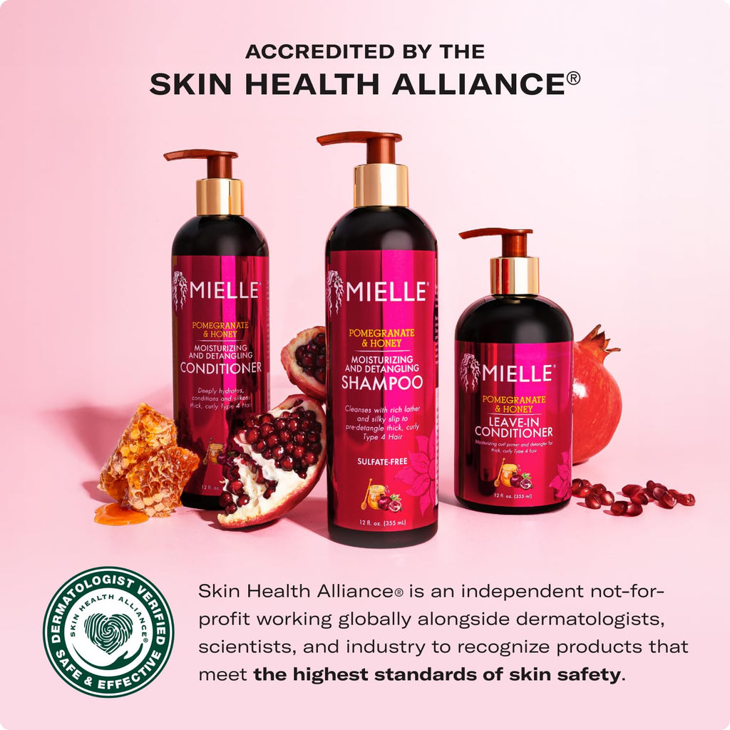 Buy now Mielle Organics Pomegranate & Honey Curl Cream - Coil & Curl Defining Hair Cream for Type 4 Hair - Hydrates, Controls Frizz, Conditions & Adds Shine (12 Fl Oz) at indiglob india