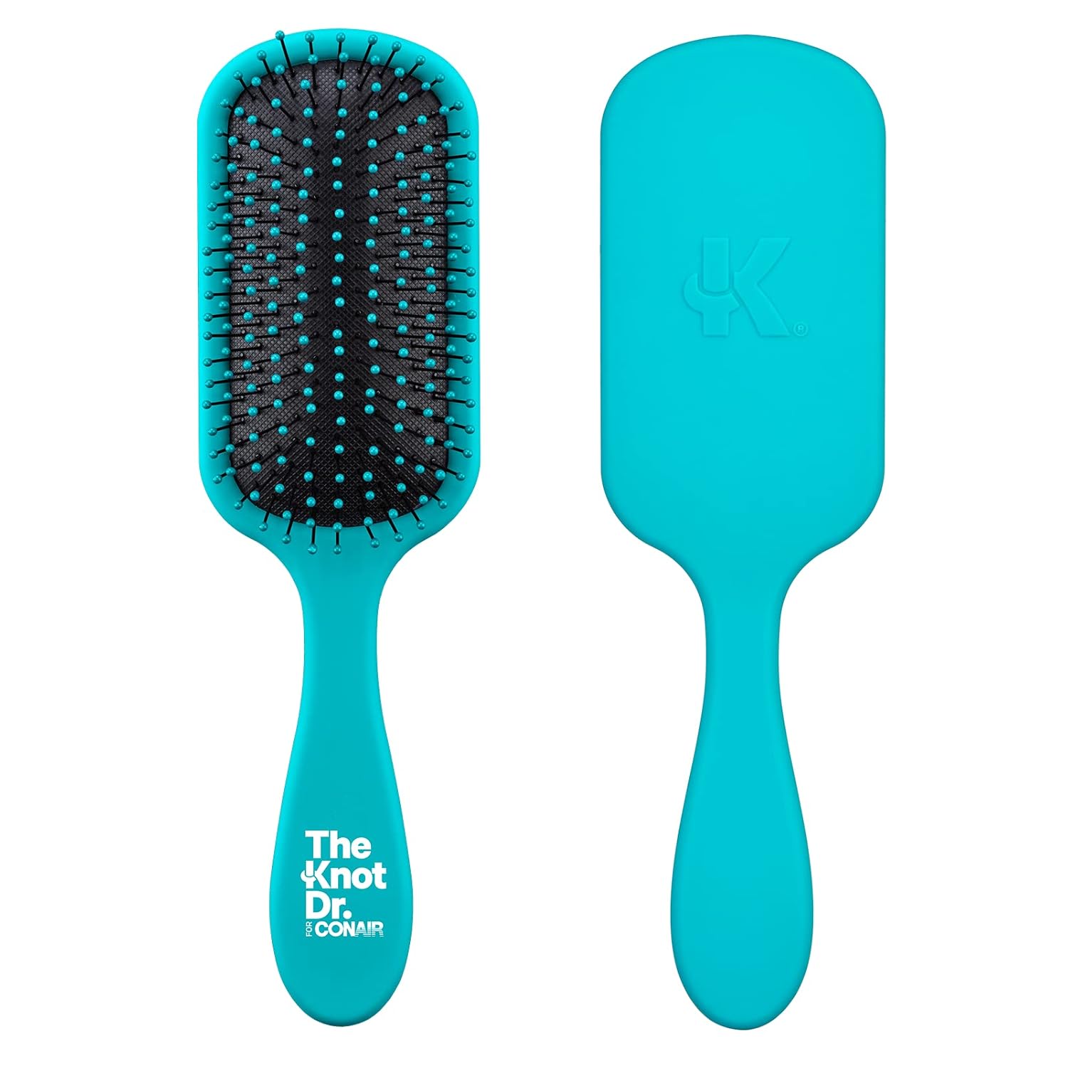 Buy now The Knot Dr. hair brush by Conair - Detangling hair brush - Removes Knots and Tangles in wet or dry Hair - hair brushes for women - Pink 1 Count (Pack of 1) Coral Blue at indiglob india
