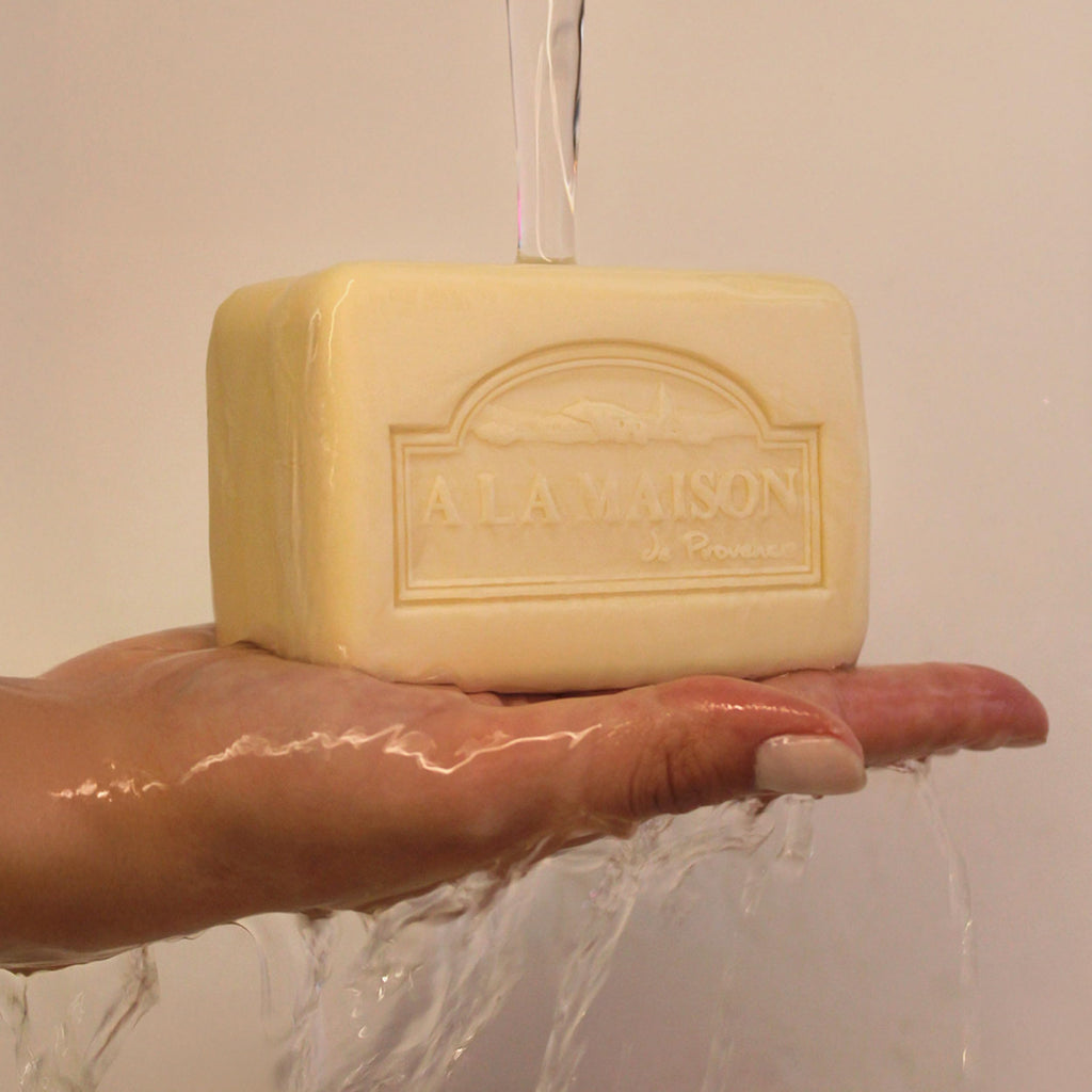 A LA MAISON Fresh Sea Salt Bar Soap - Triple French Milled Natural Moisturizing Hand Soap Bar (1 Bar of Soap, 8.8 oz)