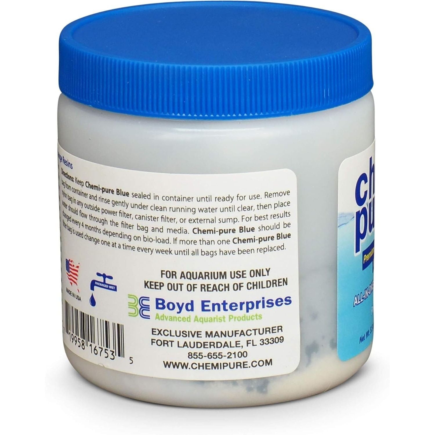 Buy now Boyd Chemi‑Pure Blue 5.5 oz Aquarium Filtration Media Premium Extruded Carbon + Ion‑Exchange Resins in Nylon Bag Clears Toxins, Phosphates & Metals at indiglob india