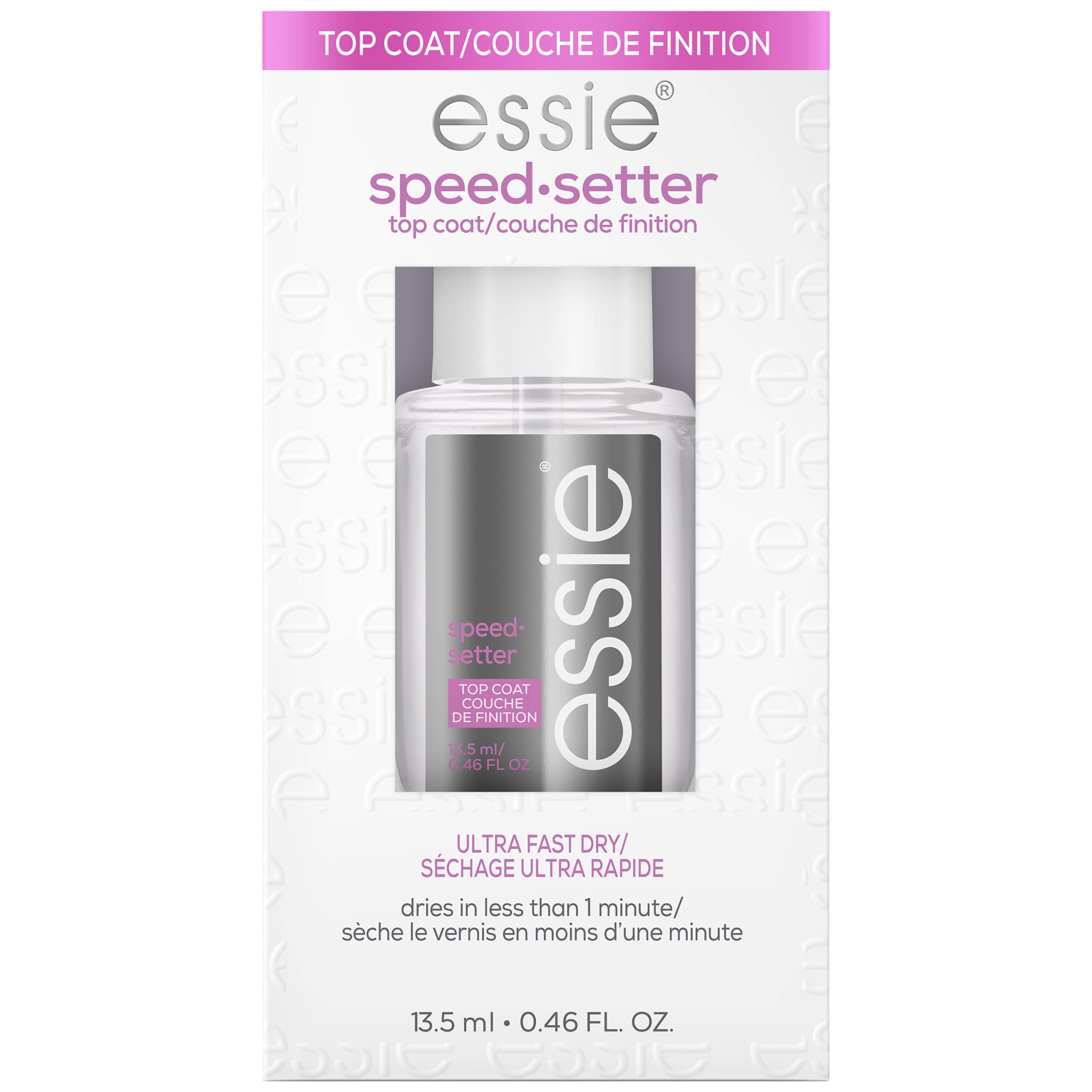 Buy now essie All-In-One Base Coat + Top Coat + Strengthener Nail Polish, 0.46 Ounces (Packaging May Vary) at indiglob india