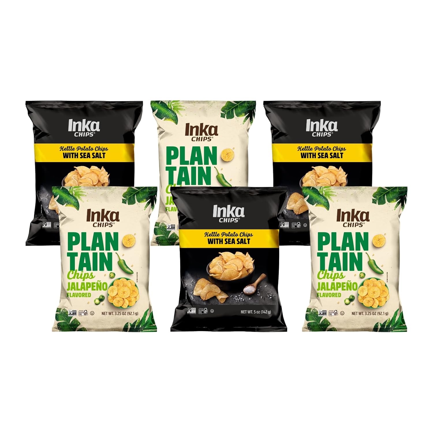Buy now Inka Corn, Chili Picante, 4 Ounce (Pack of 6) 4.13 Ounce (Pack of 6) Sea Salt + Jalapeno at indiglob india