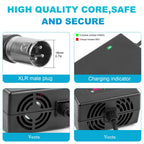 29V 5A for 24V 5A 3-Pin Male XLR Connector Battery Charger for Lakematic, Pride Mobility, Jazzy Power Chair, Drive Medical, Golden Technologies, Shoprider, Rascal 200T/500T/301 PC 24BC5000TF-1