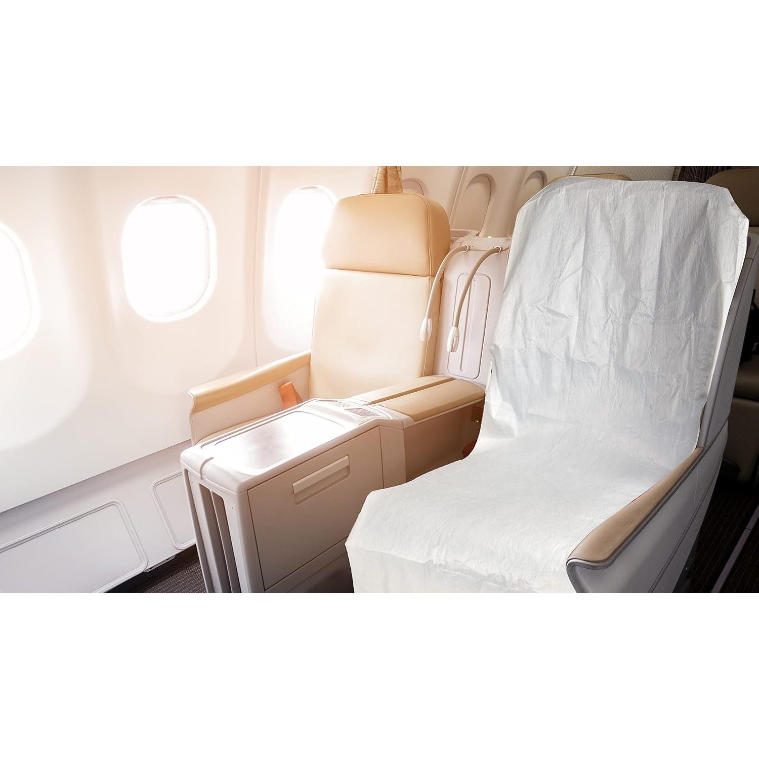 Buy now Disposable Airplane and Public Seat Covers (6 pack) - Individually Wrapped Travel Ready Protector Covers seats in Planes, Restaurants, Public Transportation, and More! - Fits Snugly Over ANY Seat at indiglob india