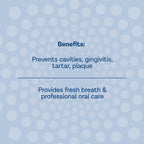 PRO-SYS® Mint Fluoride Toothpaste Gel, ADA Approved, Prevents Cavities, Gingivitis, and Plaque, Pack of 3