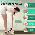 Slant Board for Calf Stretching, 5 Angle Portable Adjustable Stretch Board
