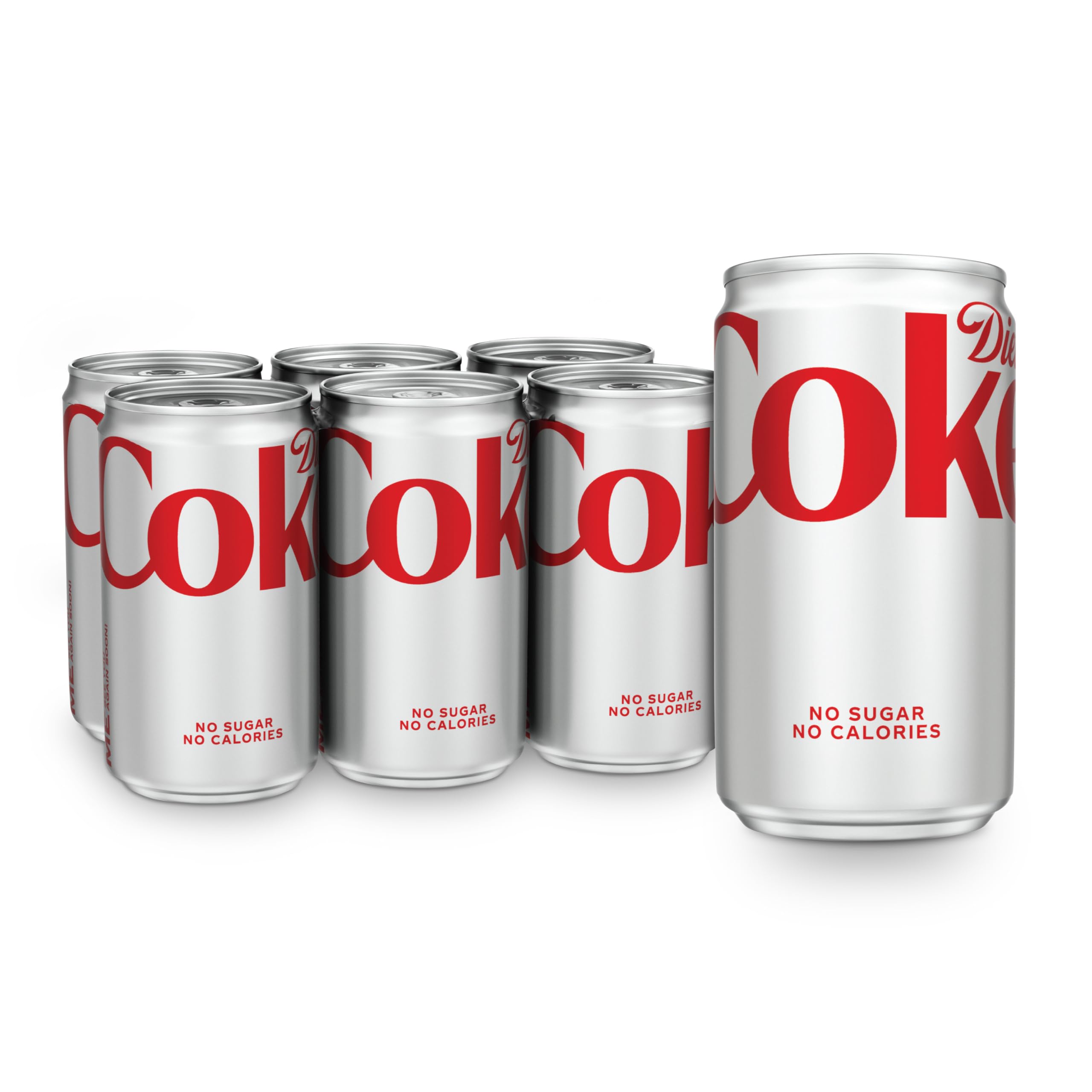Buy now Diet Coke Soda Soft Drink Fridge Pack Mini Cans, 7.5 fl oz, 10 Pack Diet Coke 7.5 fl oz (Pack of 6) at indiglob india