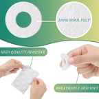 Buy now Nuanchu 72 Pcs Callus Cushions Callus Pads for Bottom of Foot Round Corn Cushions Pads for Feet Soft Adhesive Felt Corn for Ball and Side of Foot, Pain Relief from Shoe at indiglob india