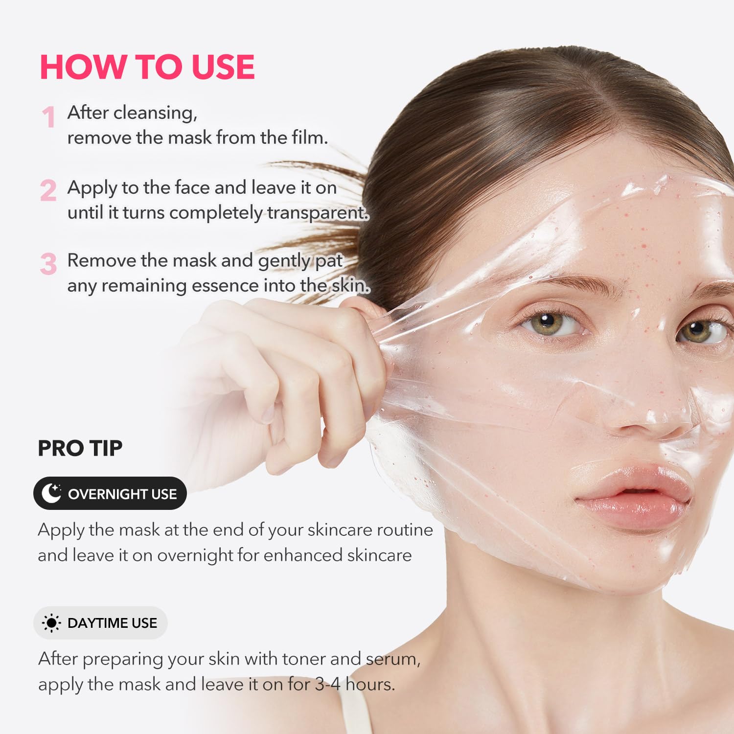 APRILSKIN TXA Pink Capsule Gel Mask 4EA | Overnight Gel Mask with Tranexamic Acid - Hydrating & Firming, Uneven Skin Tone, 30g 4ea
