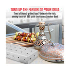 Kaluns Universal Stainless Steel Smoker Box, Gas or Charcoal Grill Smoke Box, Works with Wood Chips, add Delicious Smoked Flavor, Hinged Lid,Warp Free Grill Accessories