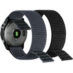 Buy now Abanen Hook and Loop Quick Dry Watch Band for Fenix 8 47mm/ epix Pro 47mm / Fenix 7/6/5, 22mm Woven Nylon Ultralight Sport Wristband Strap for Garmin Instinct 2, Instinct 3 45mm at indiglob india