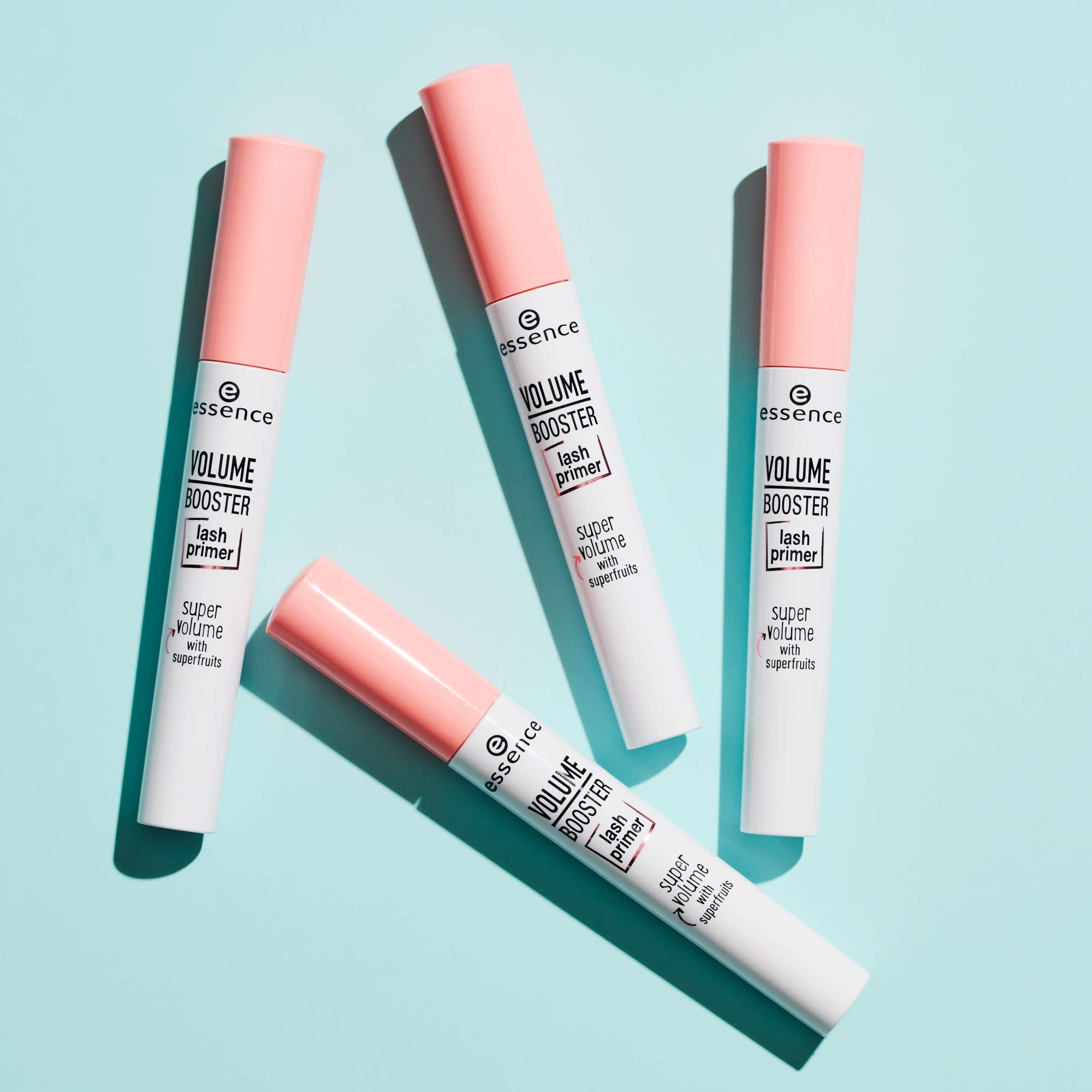 essence Volume Booster Lash Primer, Extra Volume and Length (Pack of 1) | Conditions with Mango Butter and Acai Oil, White Formula, Mascara Primer, Buildable Base, Vegan, Cruelty and Paraben Free