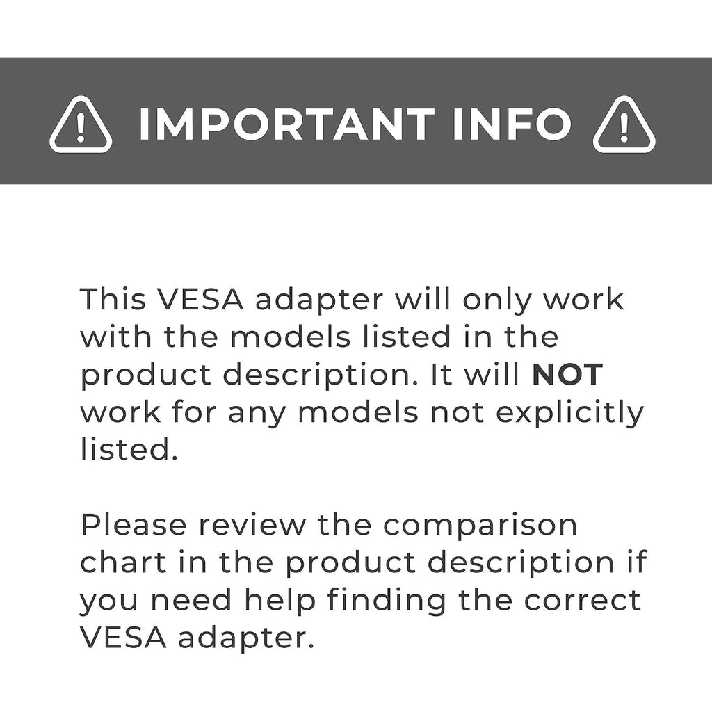Buy now HumanCentric VESA Mount Adapter Bracket Compatible with Samsung CF591 Series Curved 27-inch LC27F591FDNXZA at indiglob india