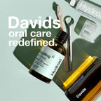 Davids Nano Hydroxyapatite Oil Pulling Mouthwash MCT Coconut Oil Mint 9 oz