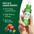 Nature's Truth B12 Sublingual Liquid Drops | 10,000 mcg | 2 oz
