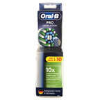 Oral-B Pro Cross Action Replacement Brush Heads, 10 Count (XXL Pack), Electric Toothbrush Refills, International Version